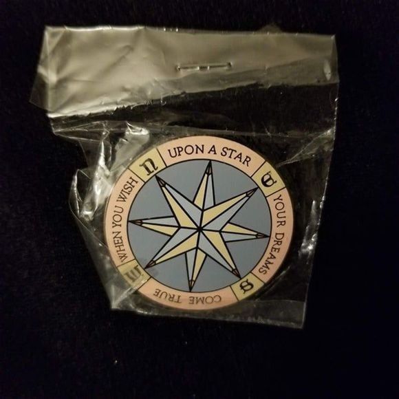 Disney Pin AP Wish Upon A Star Dreams Compass 2002 Annual Passholder Disneyland - Picture 3 of 11